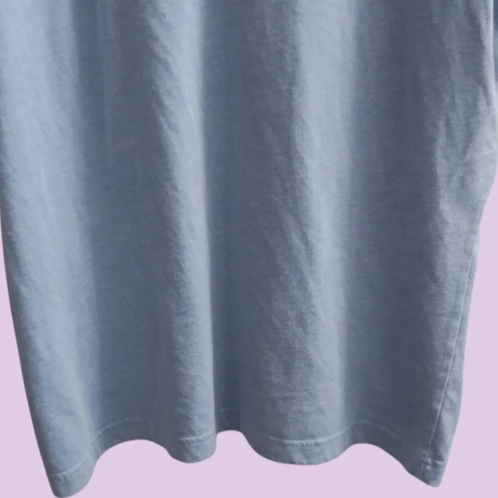 Banana Republic men's eco premium wash t-shirt tee shirt in blue XL.